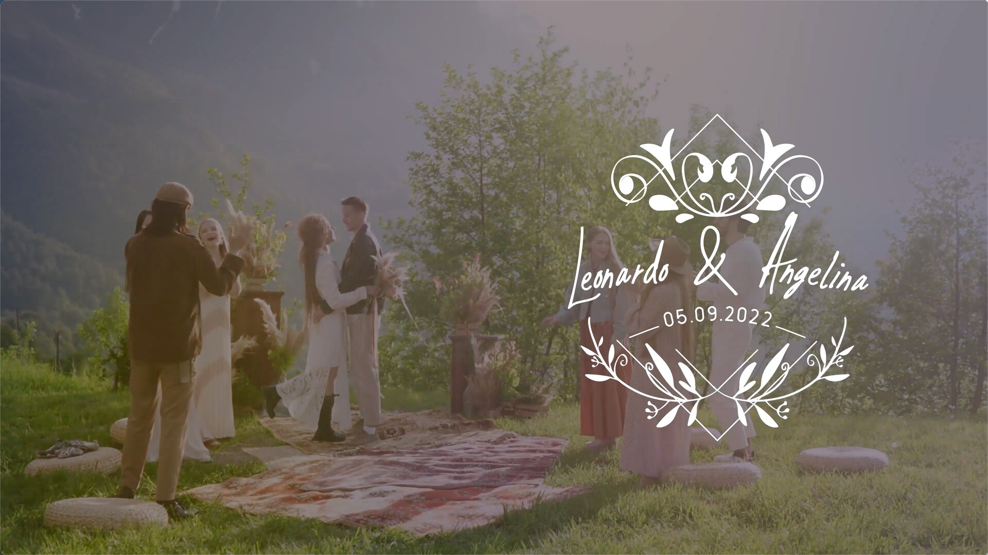 FCPX插件 Flourish Wedding Titles for Mac(时尚优雅的高质量婚礼标题)