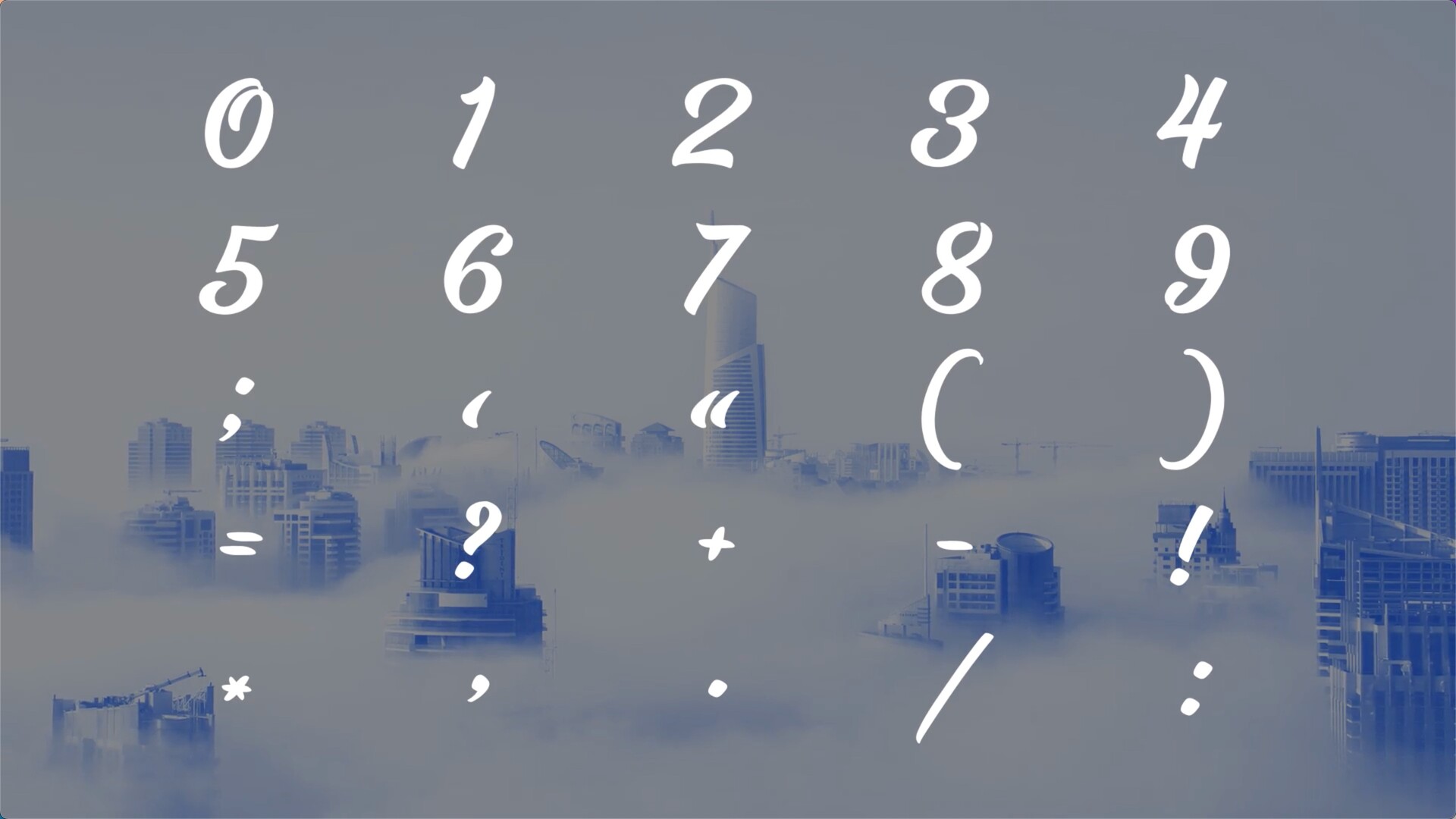 fcpx插件：字母大小写展示效果Animated Alphabet