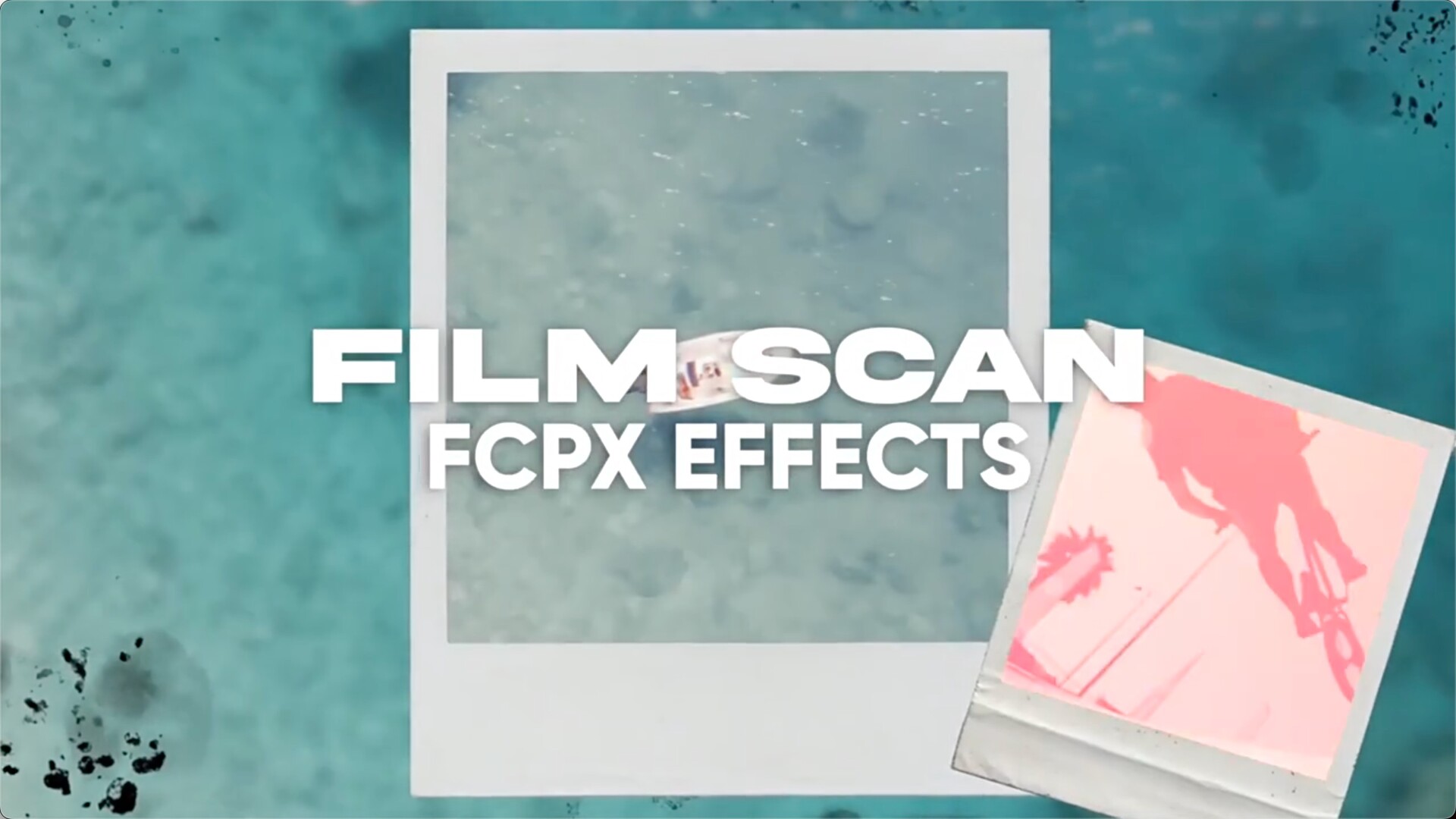 FCPX插件-80个复古老电影胶片边框刮痕光效视觉特效 CFX – Film Bundle