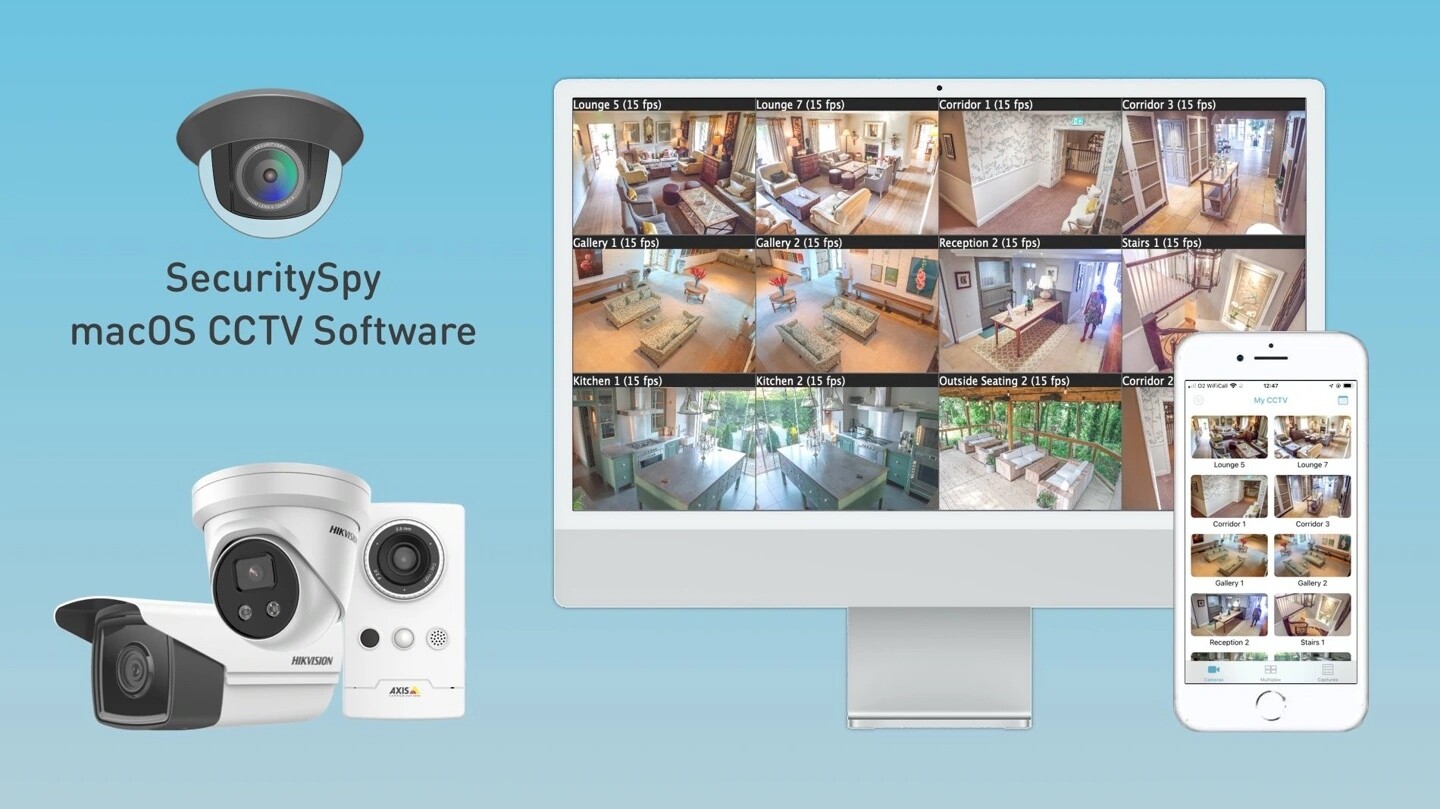 SecuritySpy服务 将Mac设备变成一个完整的、针对家庭或企业的监控系统