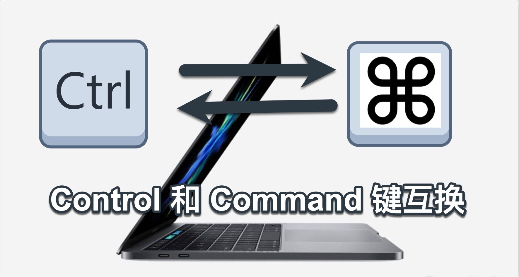 如何在 macOS 中互换 Control 和 Command 键