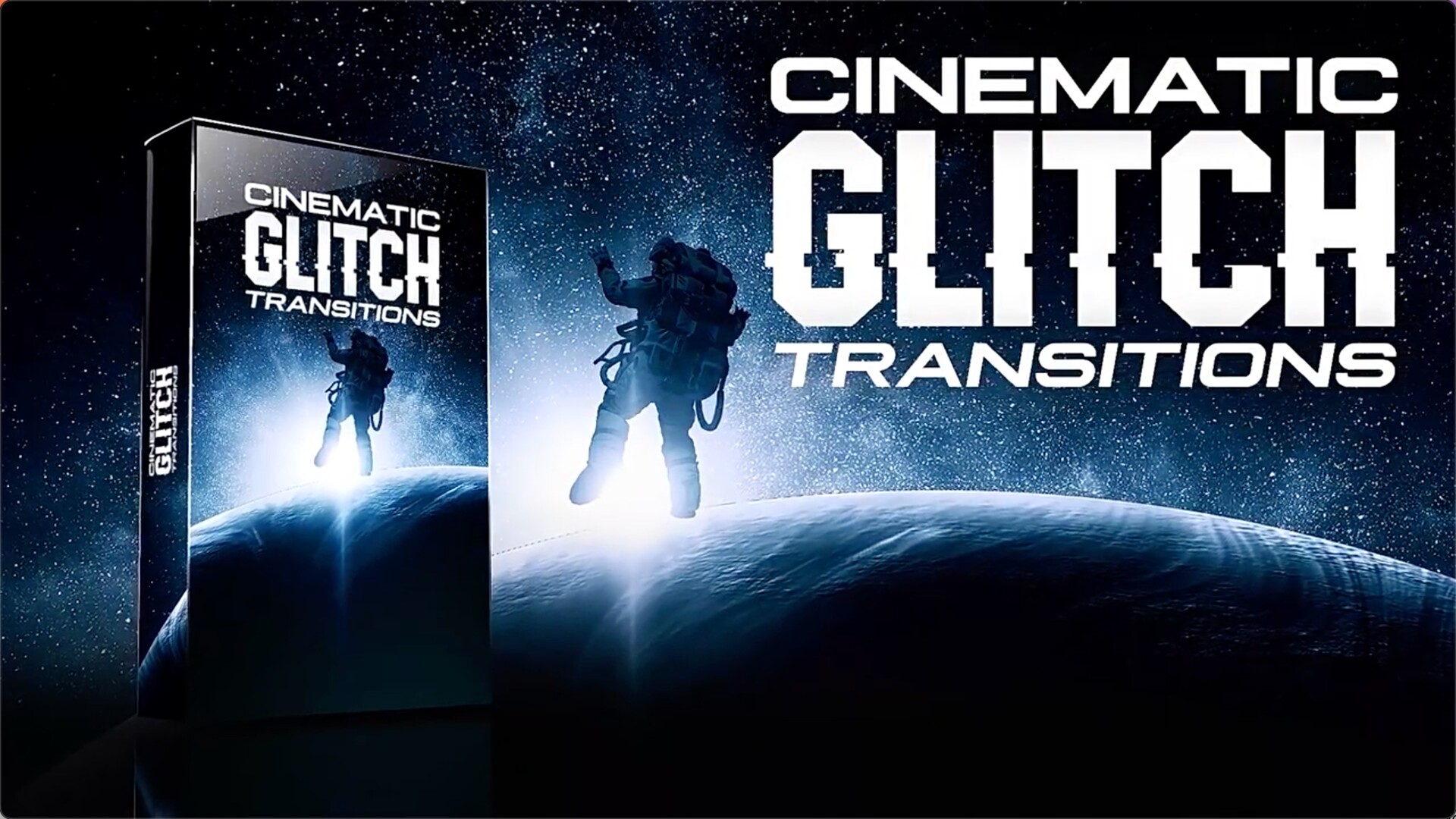 达芬奇模板-高质量电影级画面故障毛刺转场过渡预设 Cinematic Glitch Pack