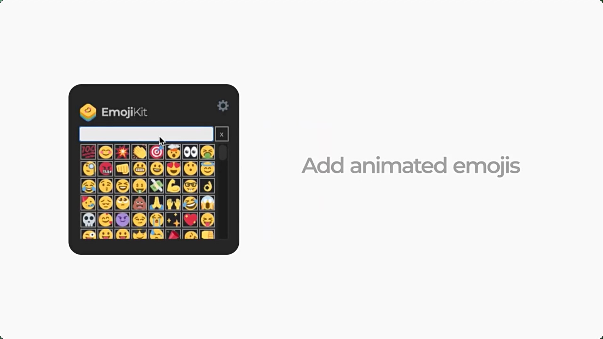 AE脚本-一键快速制作生成Emoji表情动画 EmojiKit 