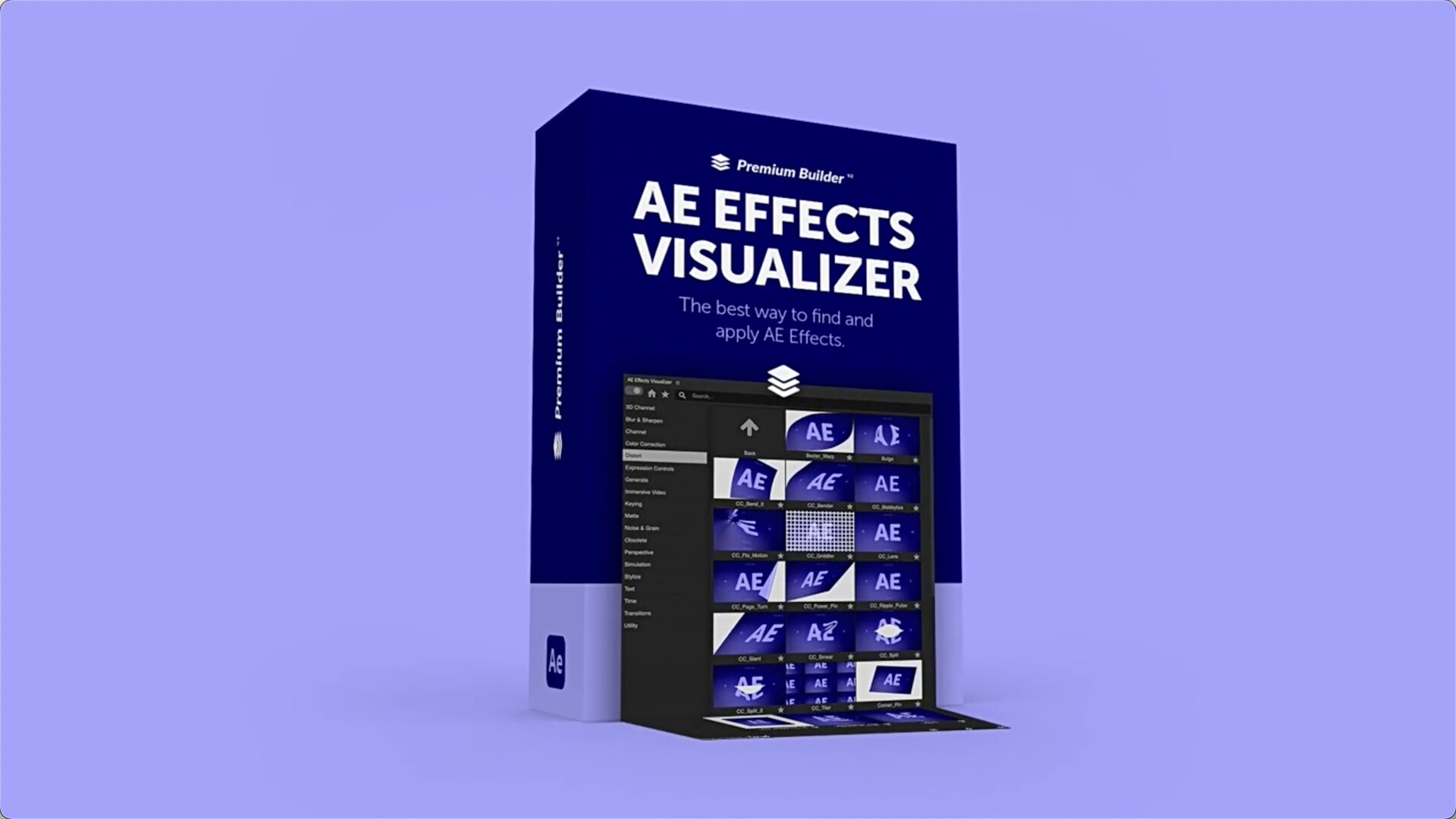 AE脚本-290种视觉特效可视化预设 Effects Visualizer