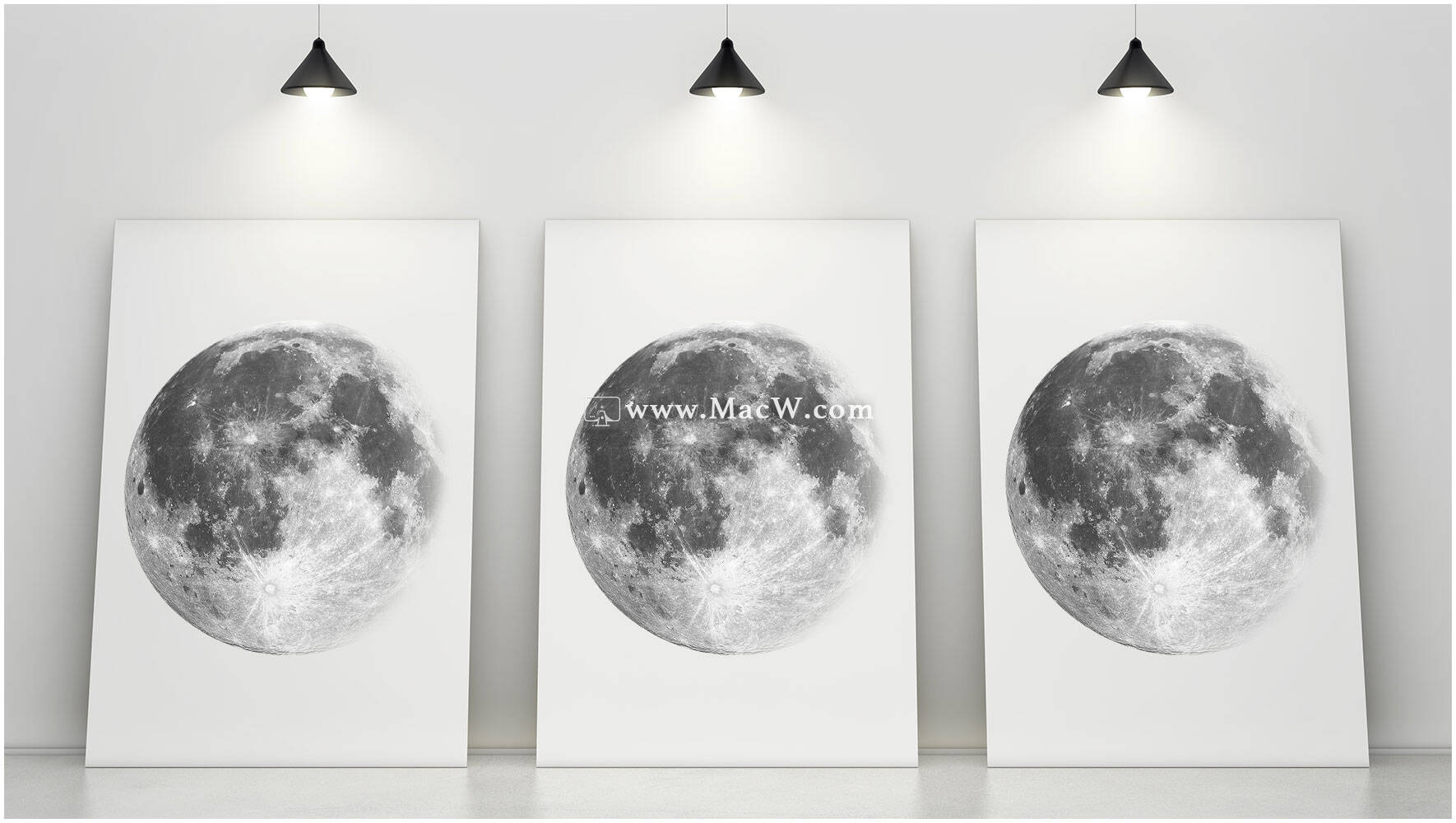 月亮月球png图片素材