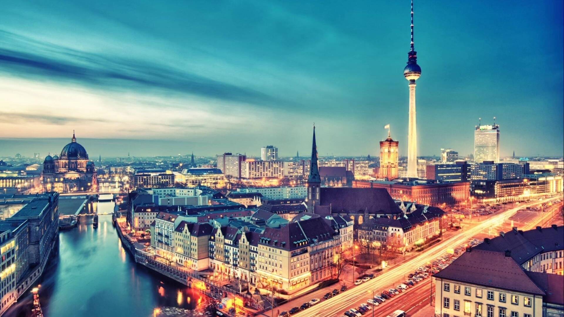 美丽的柏林城市Mac高清动态桌面壁纸
