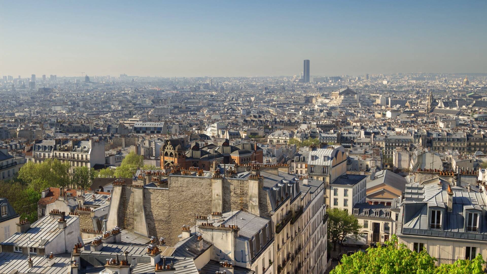 巴黎城市风景4k动态Mac桌面壁纸