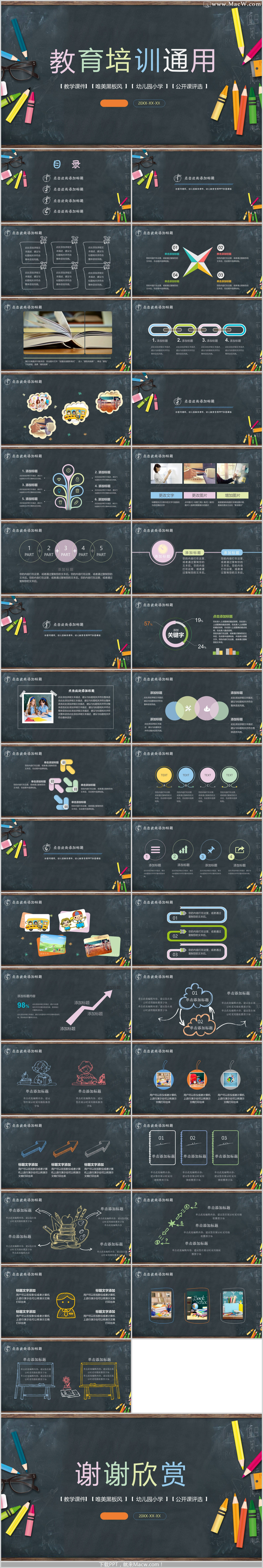 2020最新教育培训通用PPT模板