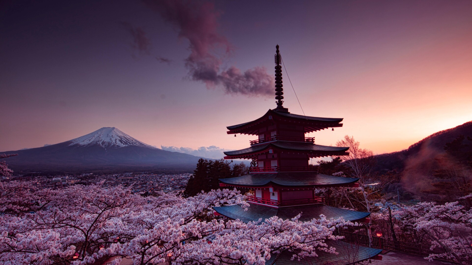靓丽的日本风景高清壁纸
