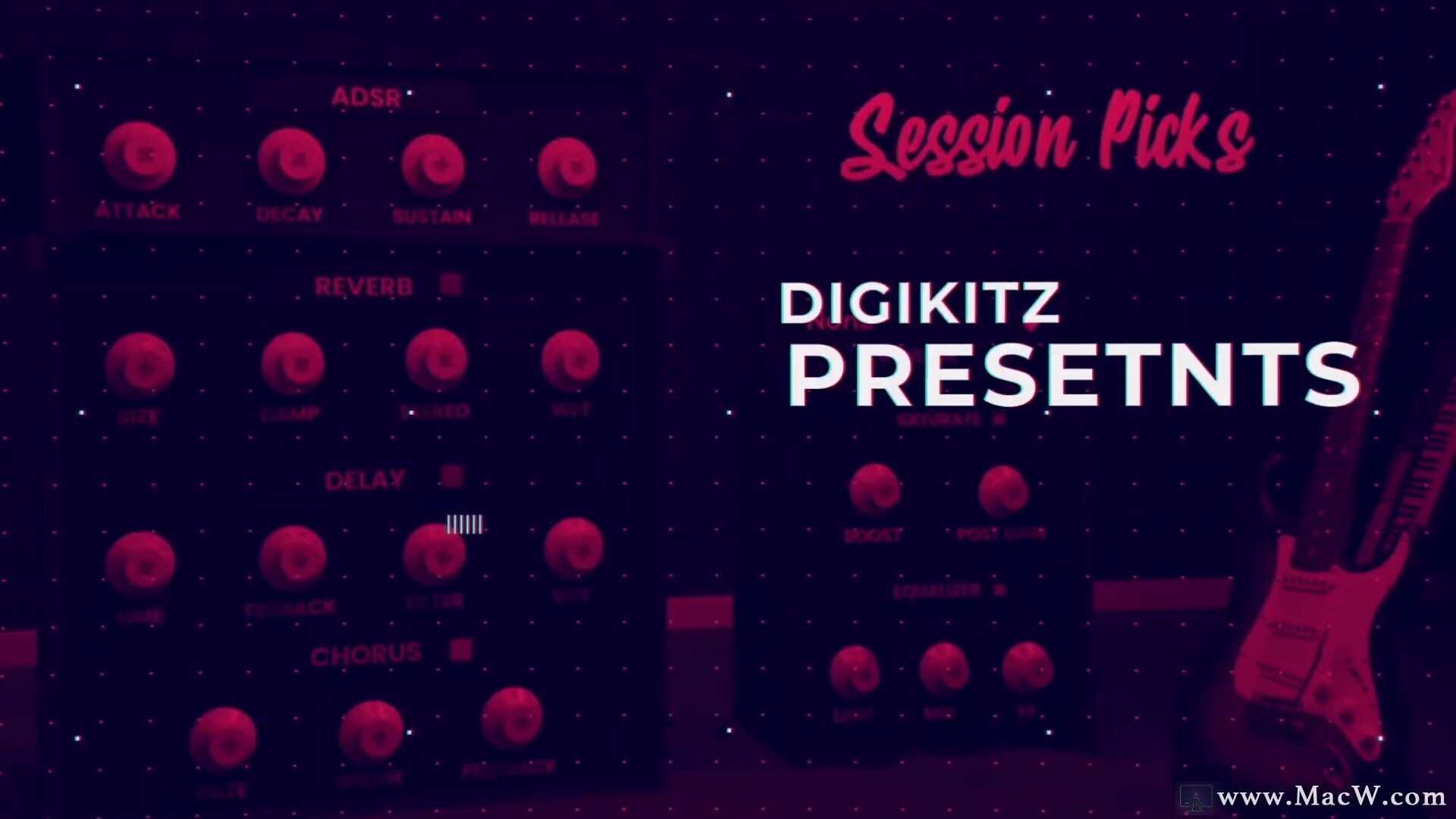 Digikitz Session Picks RETAiL for mac(吉他乐器插件)