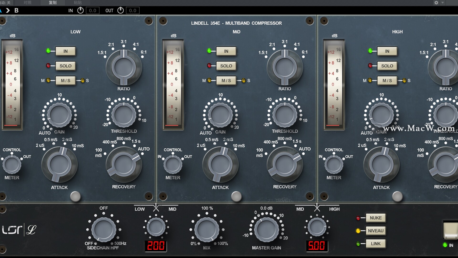 Lindell Audio 354E for mac(专业调音工具)