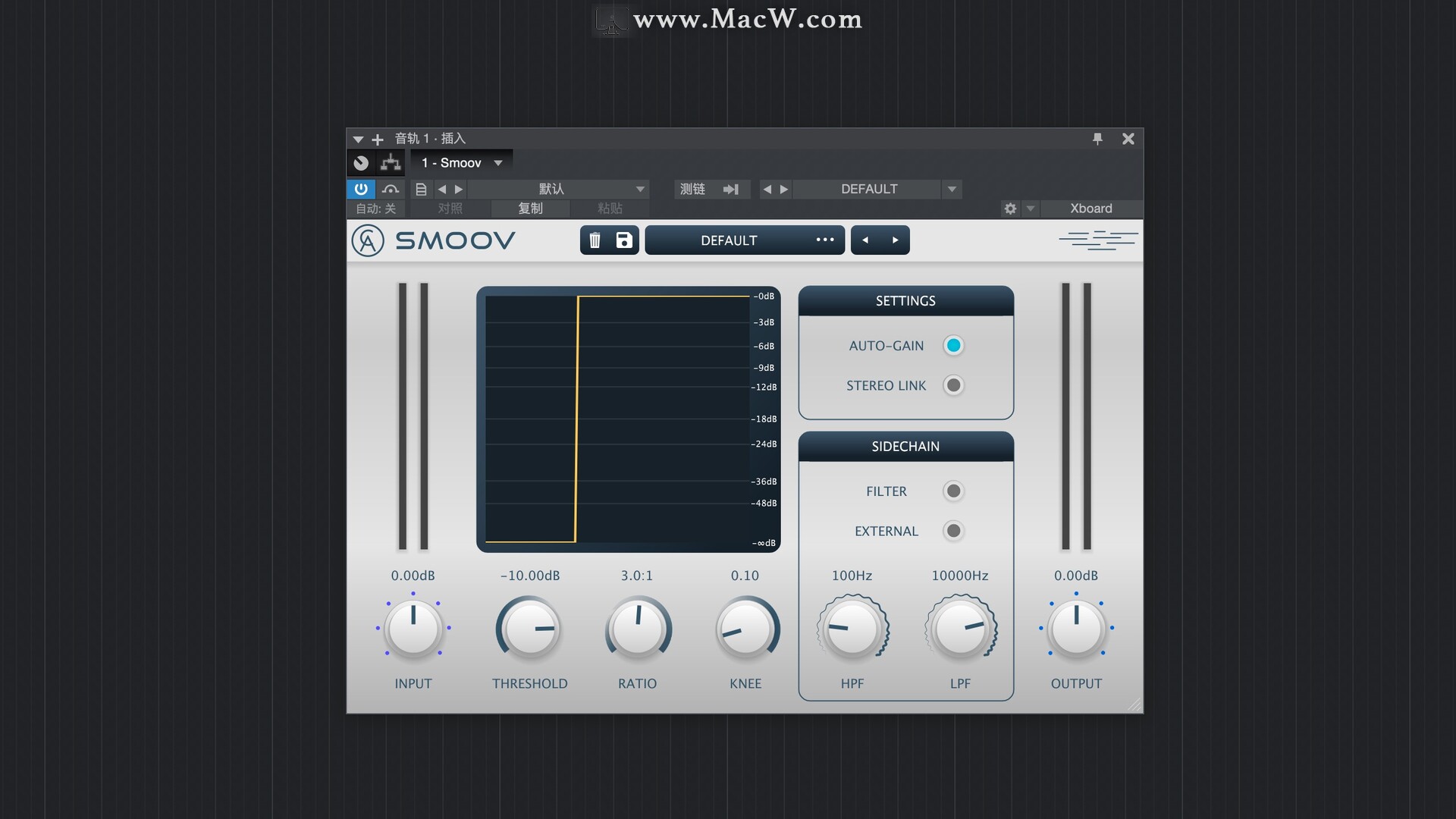 Caelum Audio Smoov  for Mac(多功能压缩器)