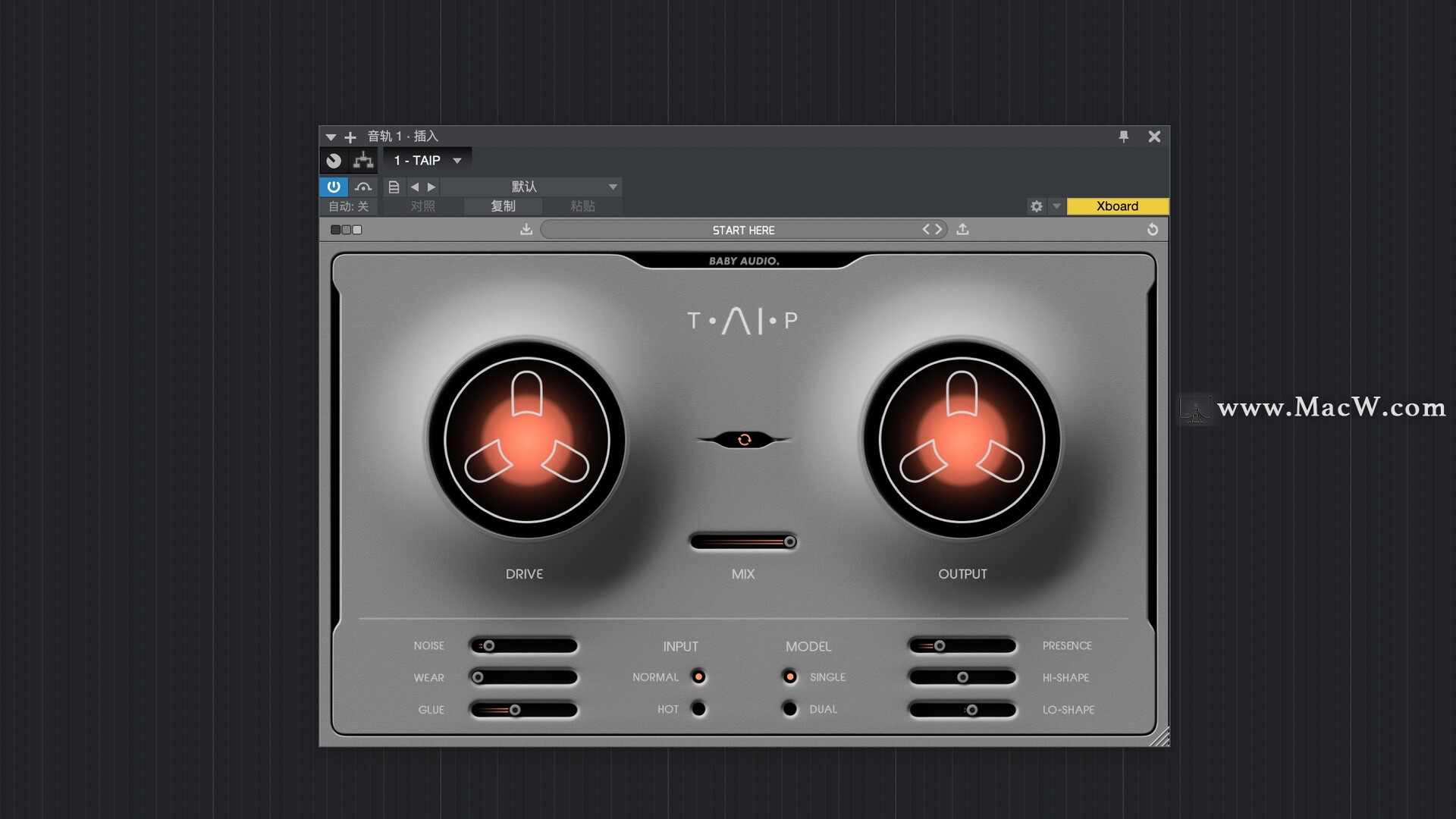 Baby Audio TAIP for Mac(声音模拟插件) 