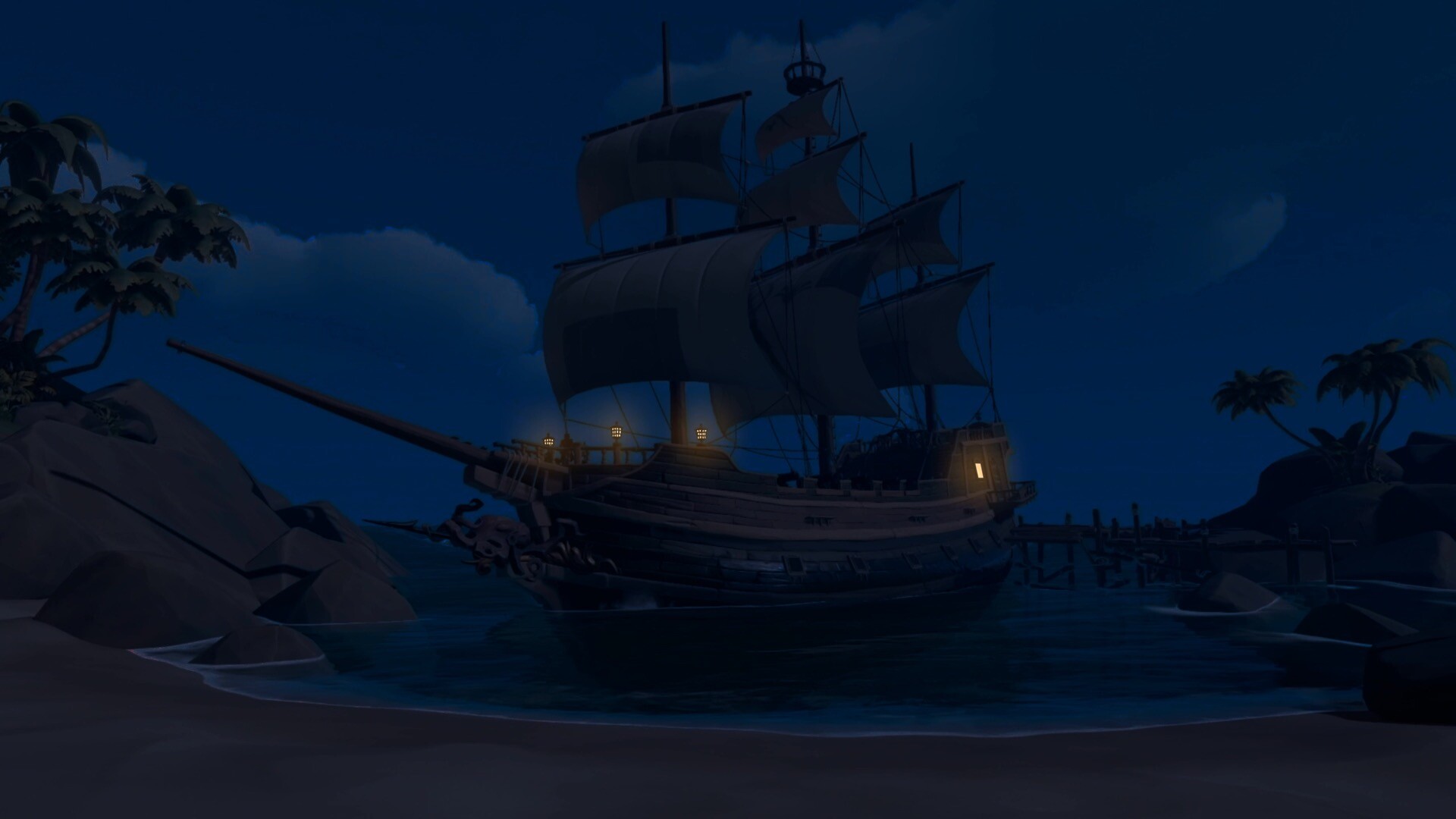 盗贼之海高清海盗船动态壁纸