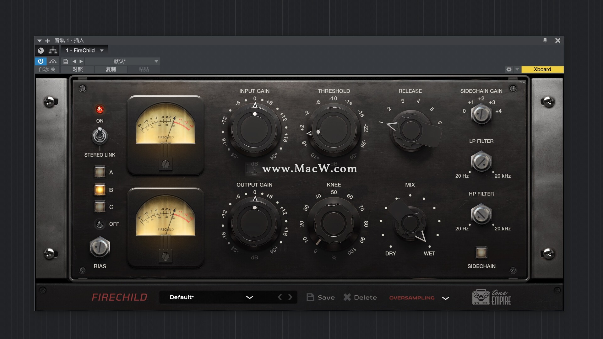 Tone Empire Firechild for Mac(音频压缩效果器)
