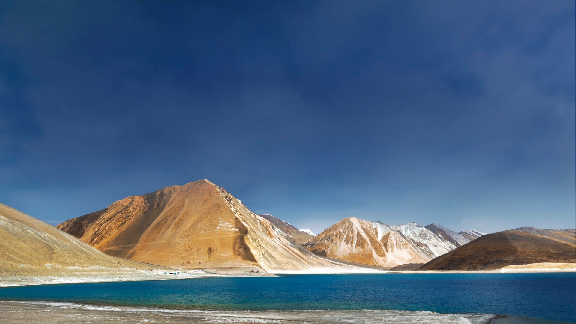美丽的西藏班公湖风景Mac动态壁纸