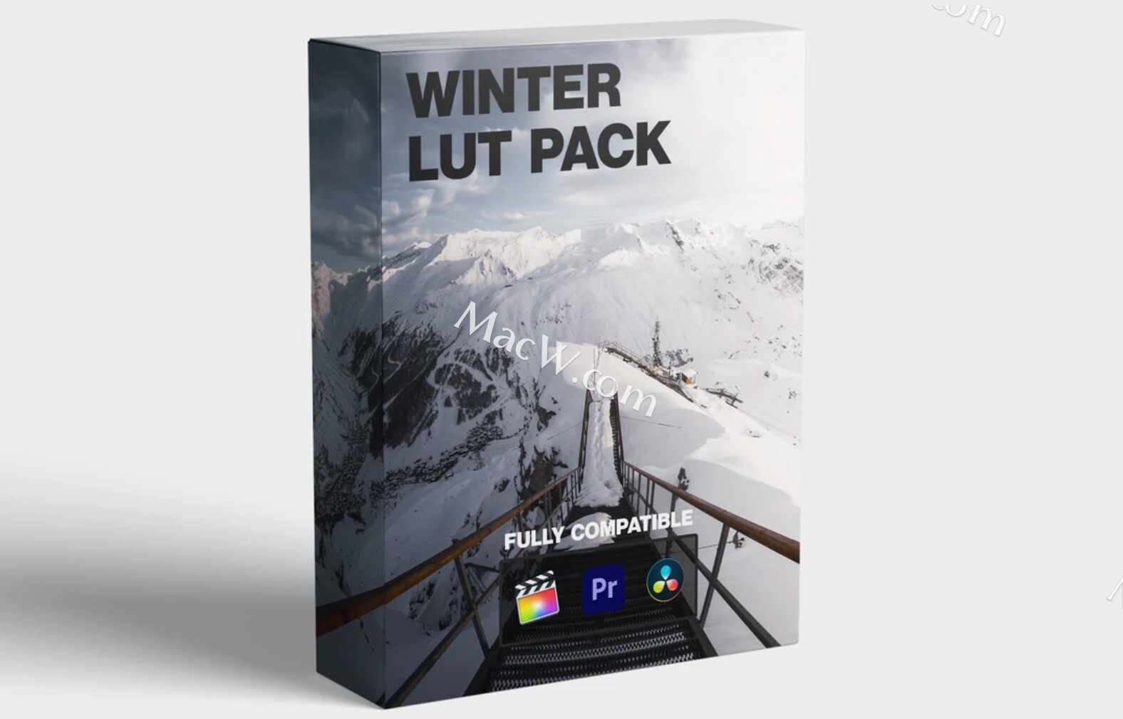 10个冬季户外场景Luts调色预设Winter LUT Pack