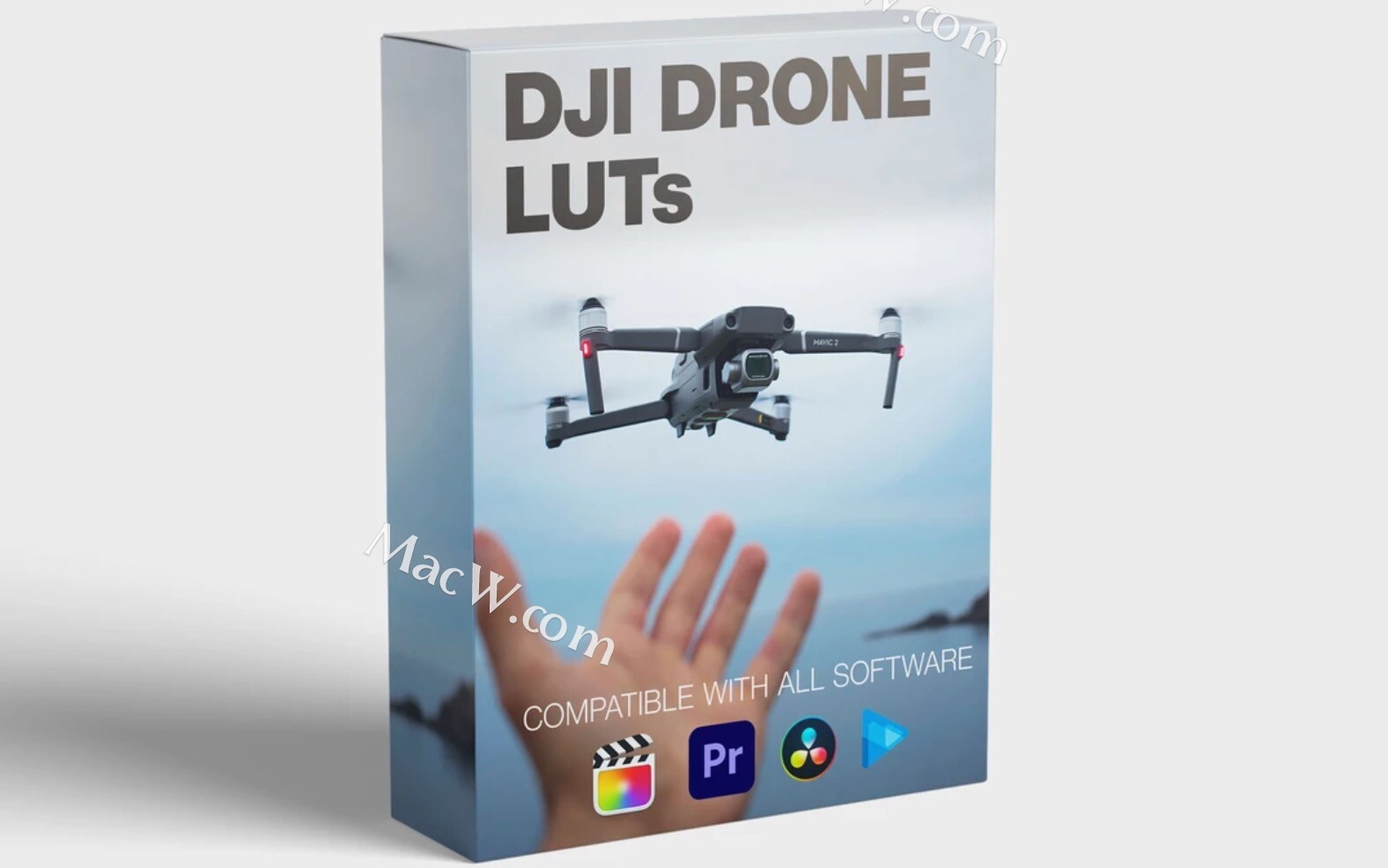 10个大疆无人机航拍LUTs调色预设DJI Drone LUTs