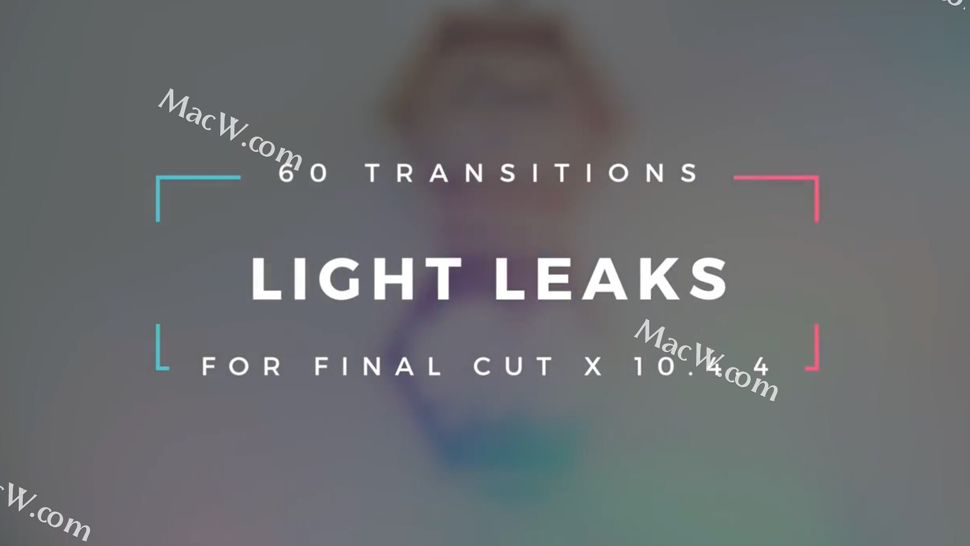 FCPX插件:60个唯美漂亮炫光光斑闪烁转场Light Leaks Transitions