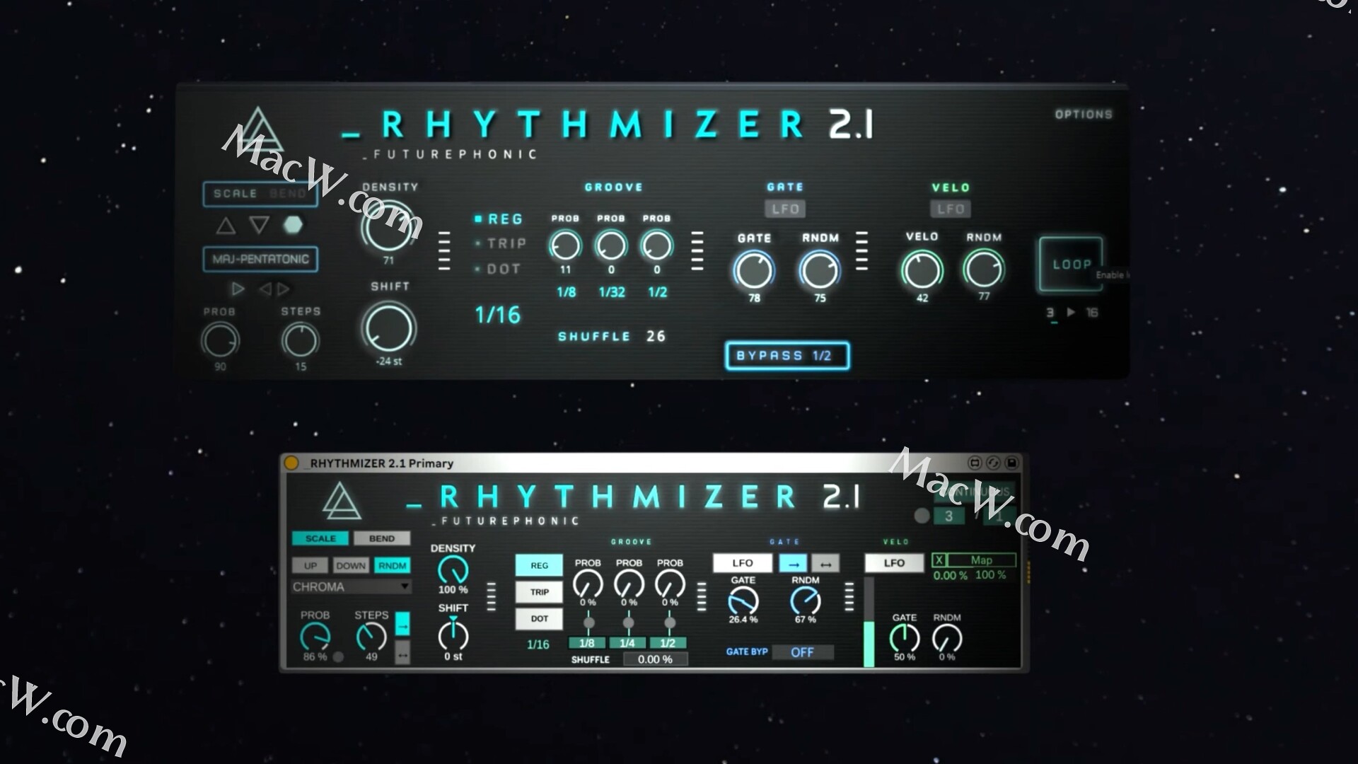 Futurephonic Rhythmizer mac(音频合成器)