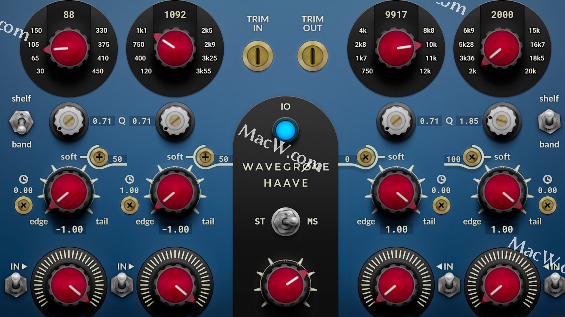Wavegrove Haave for Mac(四段均衡器插件)