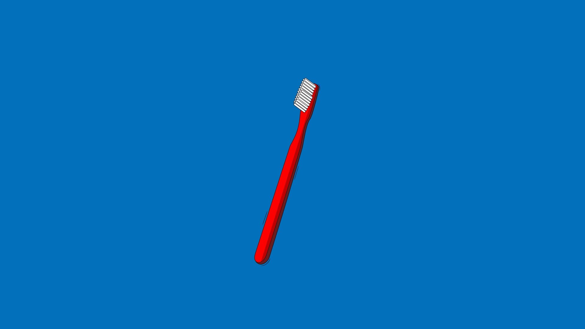 toothbrush简约时尚的Mac动态壁纸