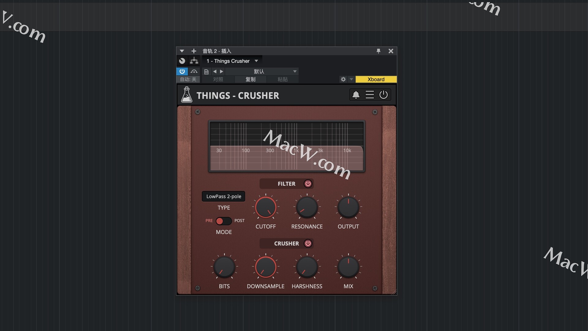 AudioThing Things Crusher for Mac(多重效果器)