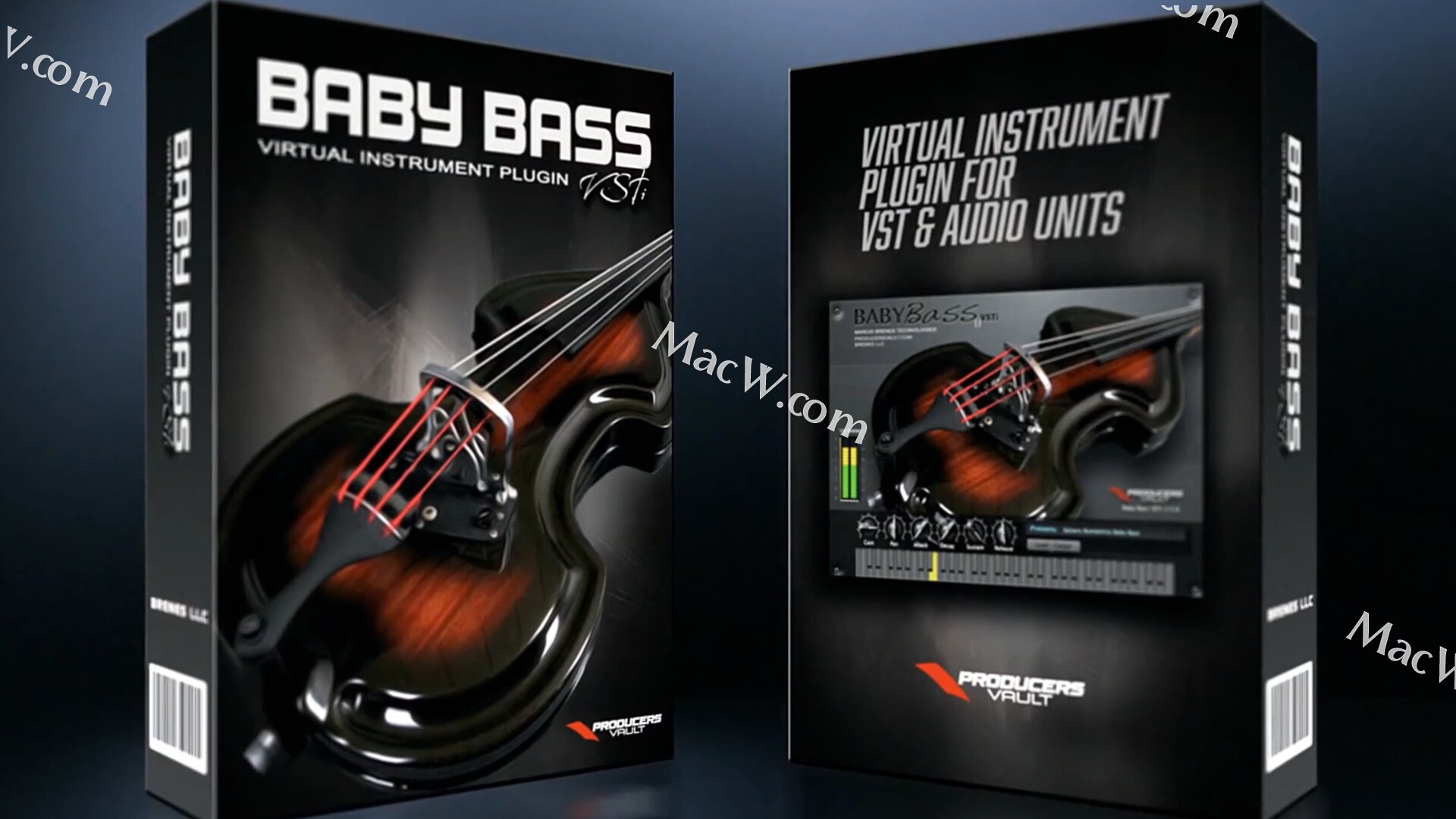 Producers Vault Baby Bass VSTi for Mac(虚拟均衡插件)