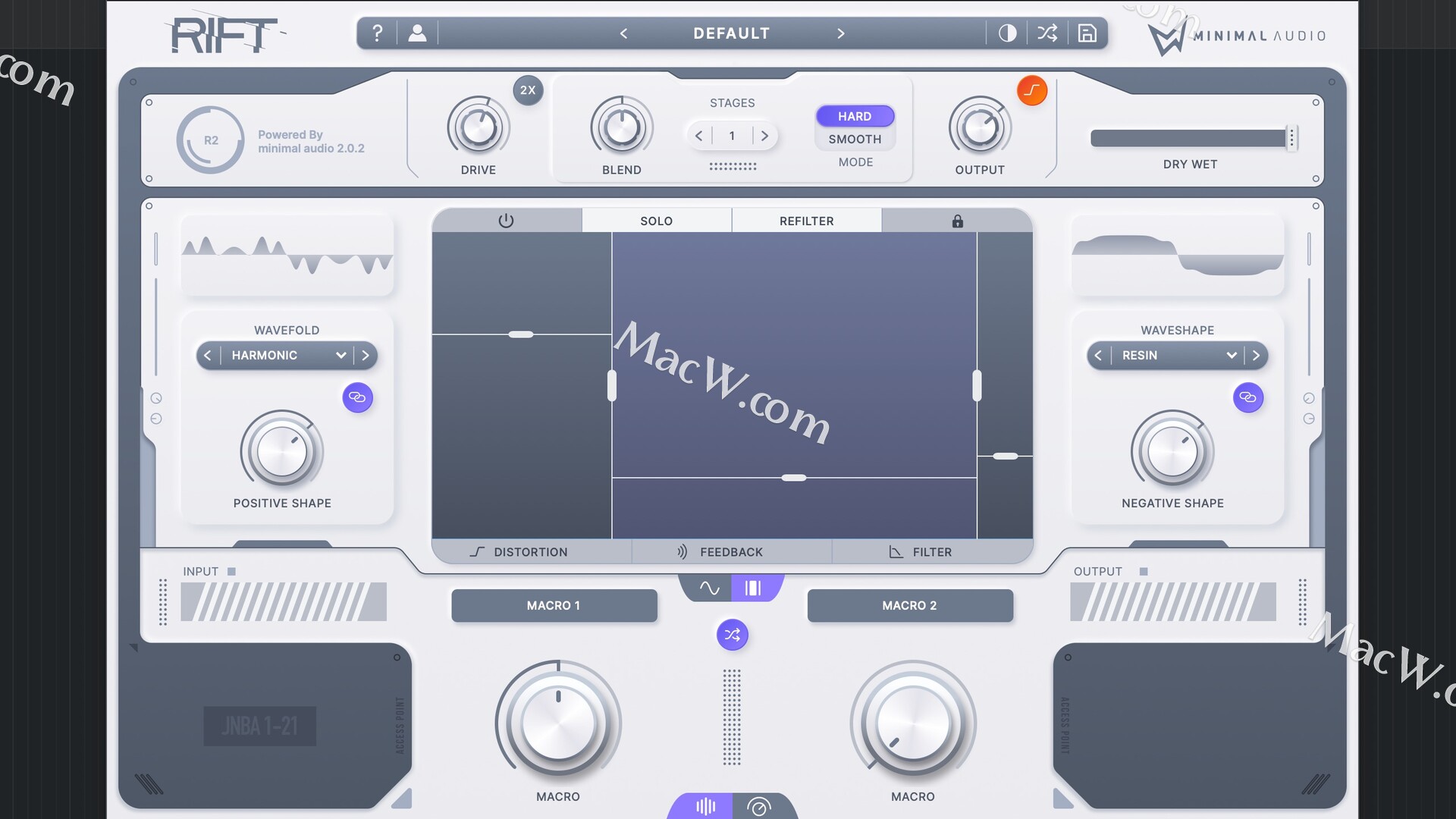 Minimal Audio Rift for Mac(创意多效果插件)