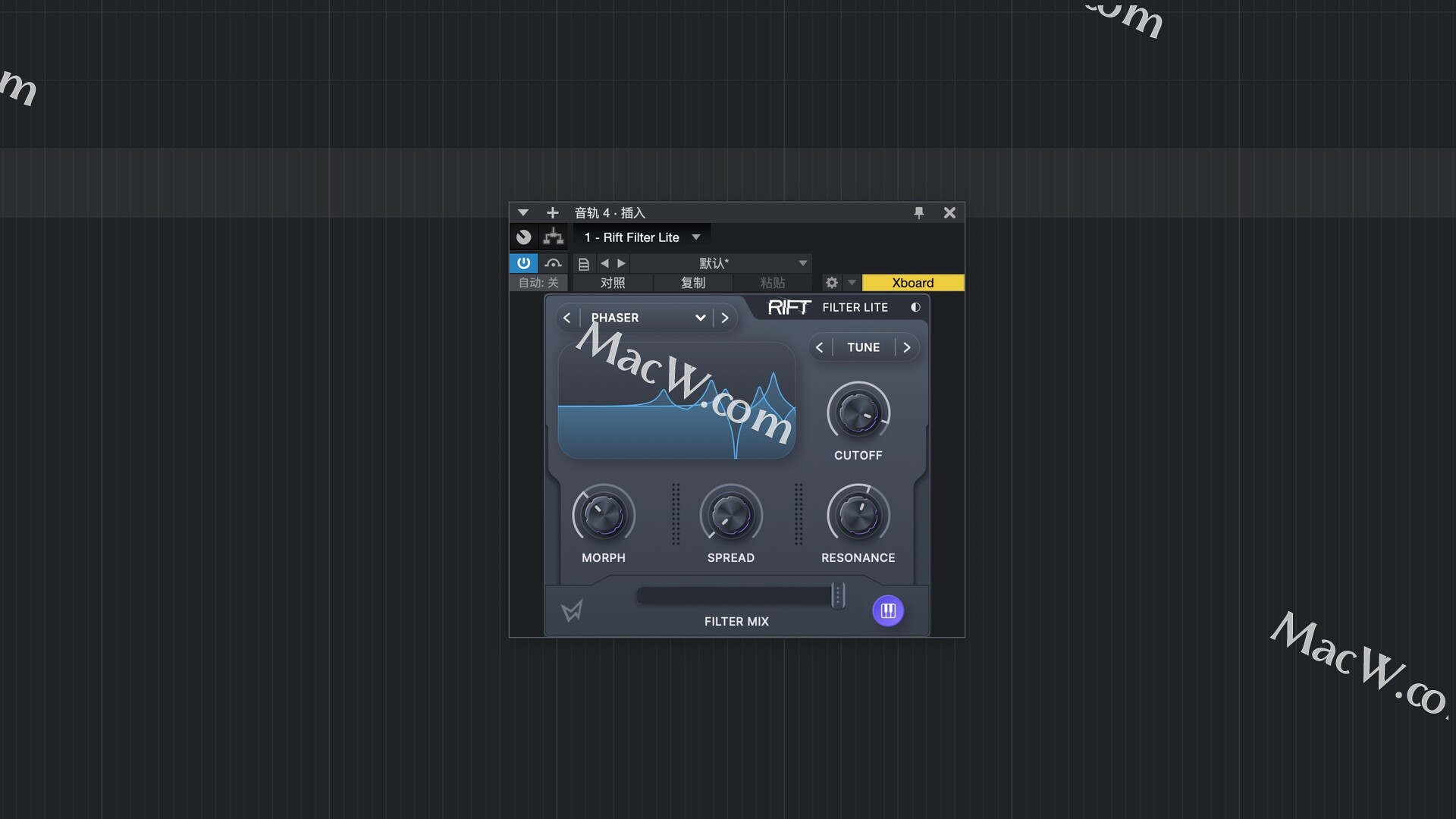 Minimal Audio Rift Filter Lite for Mac(变形过滤器)