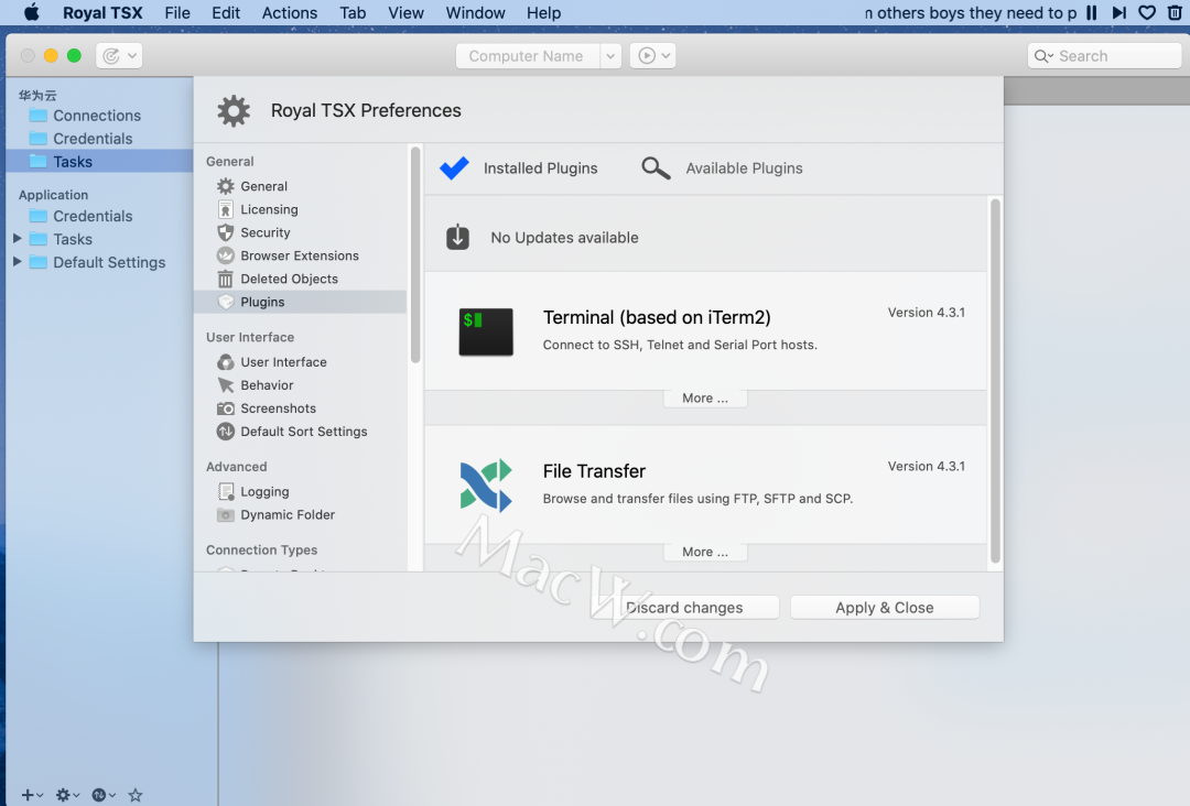 Mac上最好用的SSH工具Royal TSX使用教程