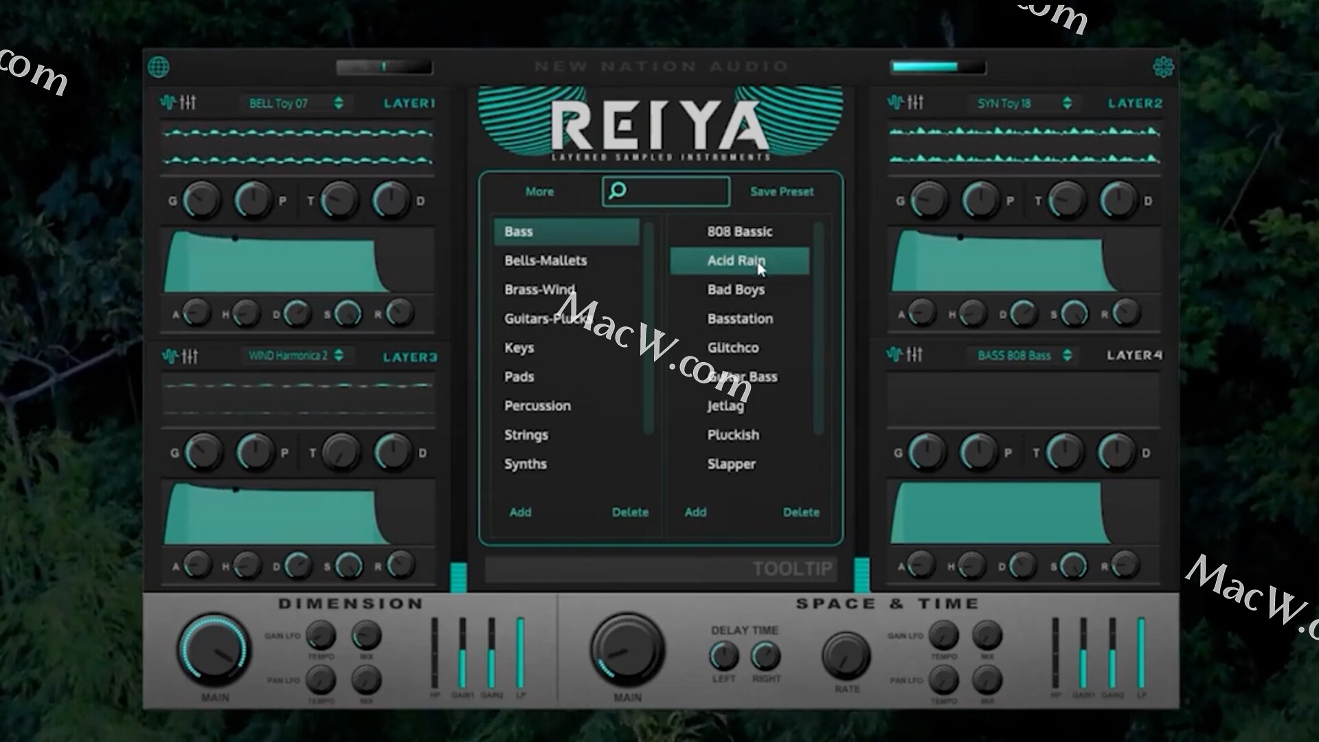 New Nation Reiya for mac(多采样器引擎)