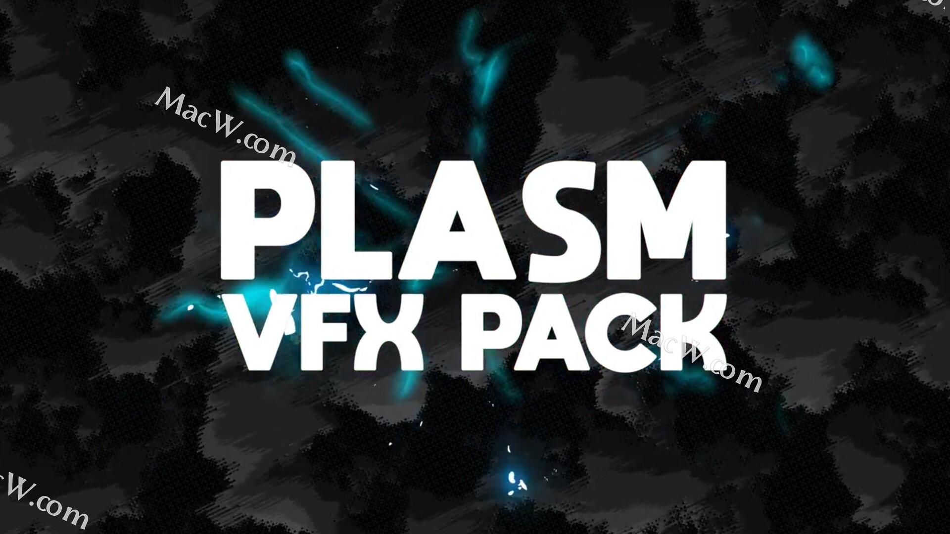 fcpx插件:彩色等离子爆炸特效包Plasma VFX Pack