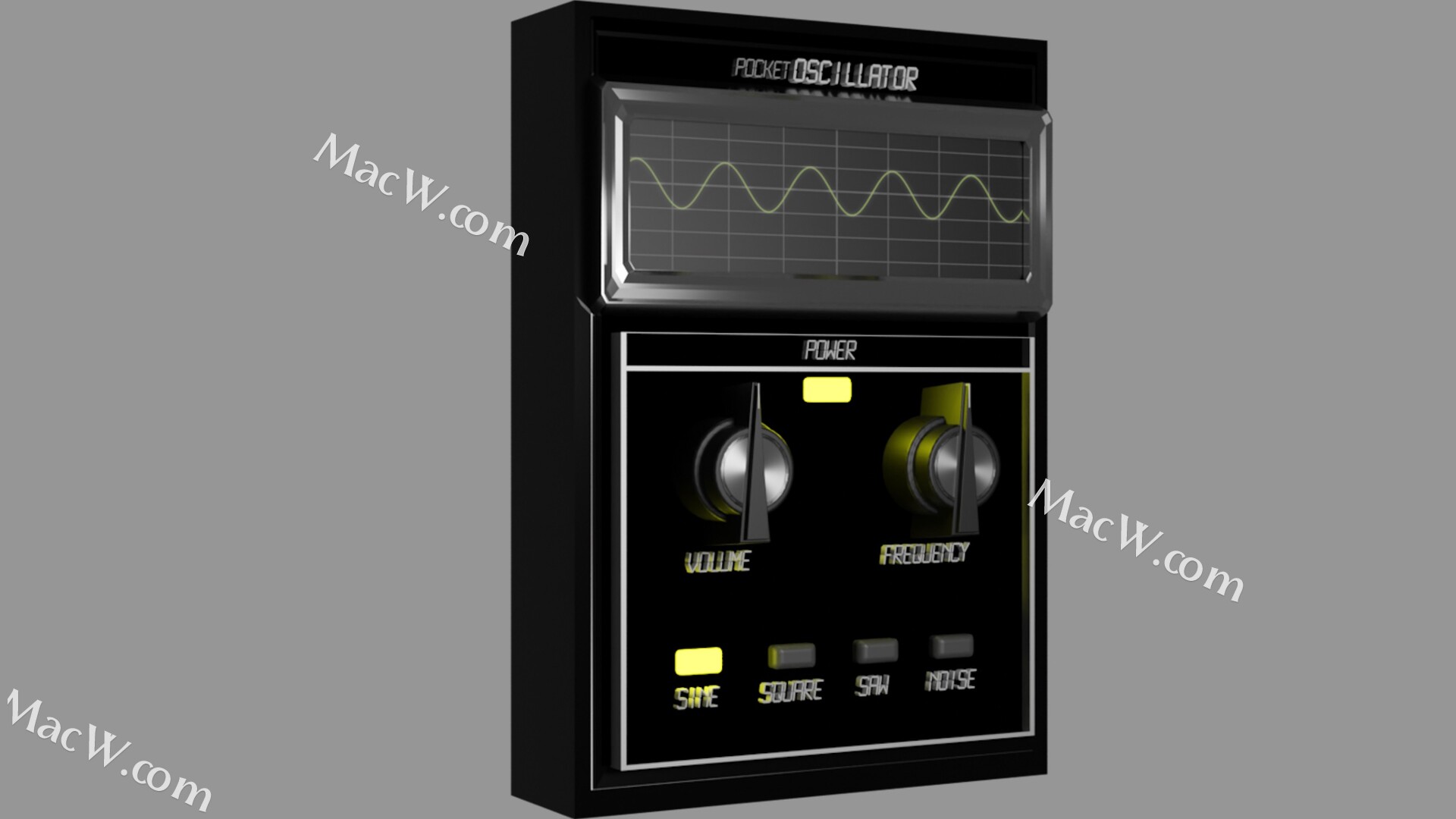 OSC Audio Pocket Oscillator for mac(OSC立体声振荡器)