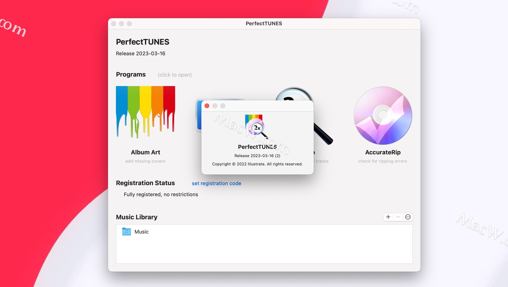 音乐收藏优化软件-illustrate PerfectTUNES for mac