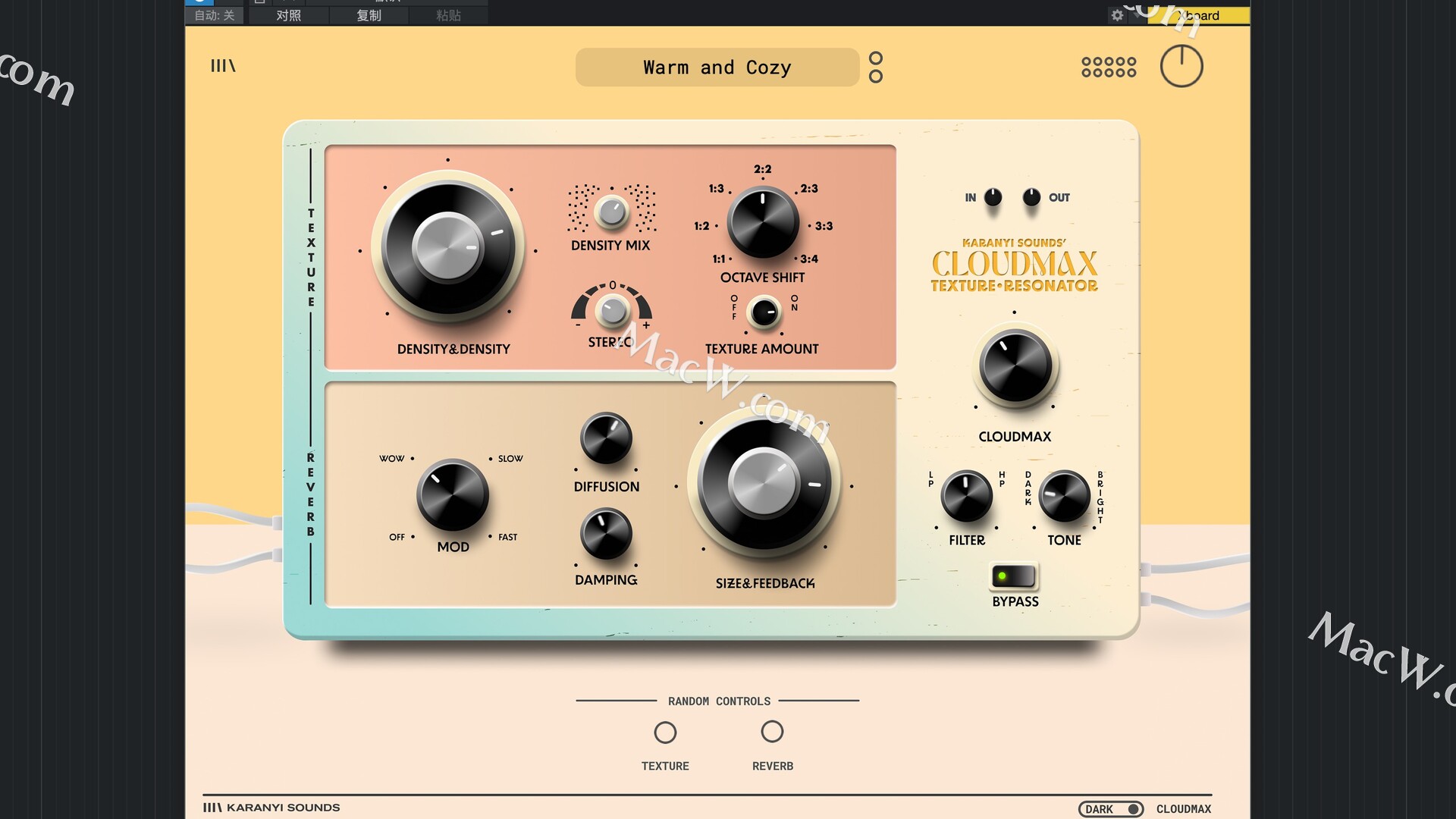 Karanyi Sounds Cloudmax for Mac(纹理谐振器)