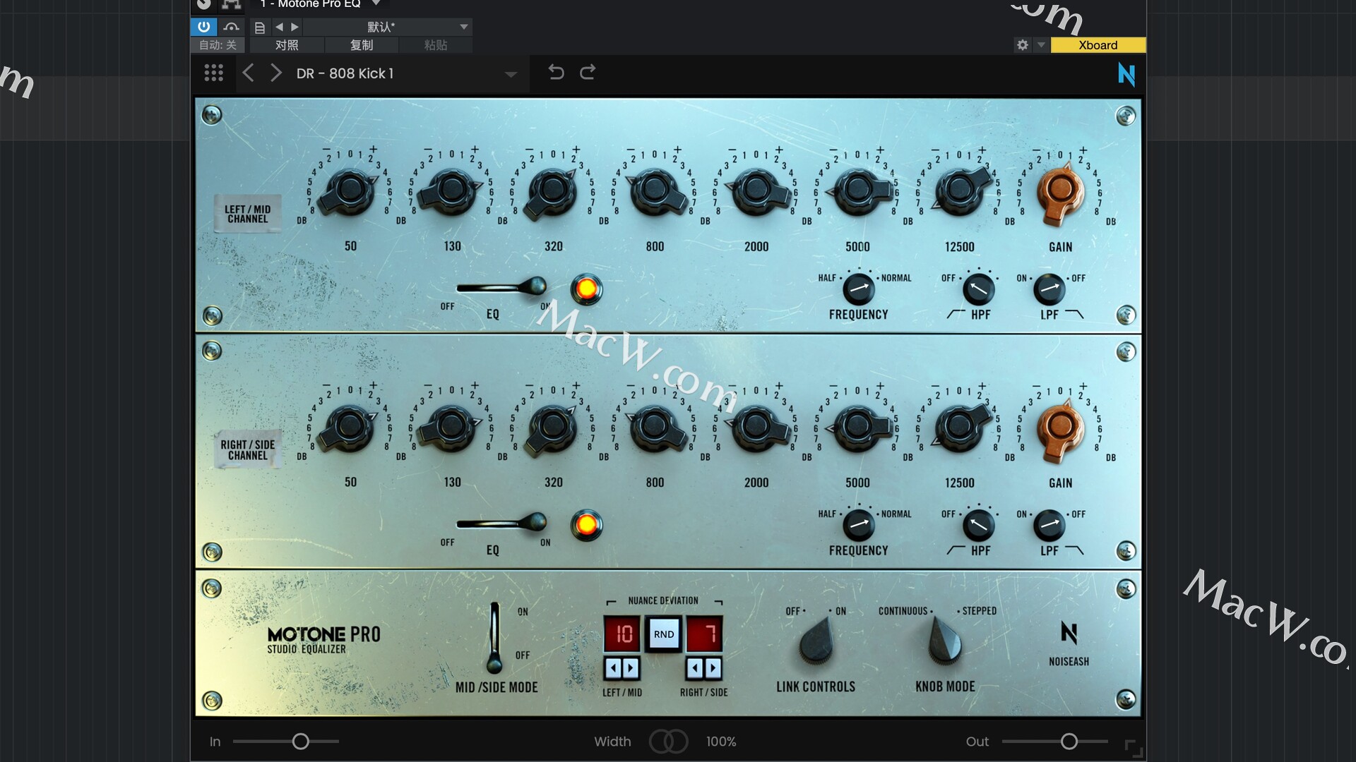 NoiseAsh Audio Motone Pro Bundle for Mac(图形均衡器合集)