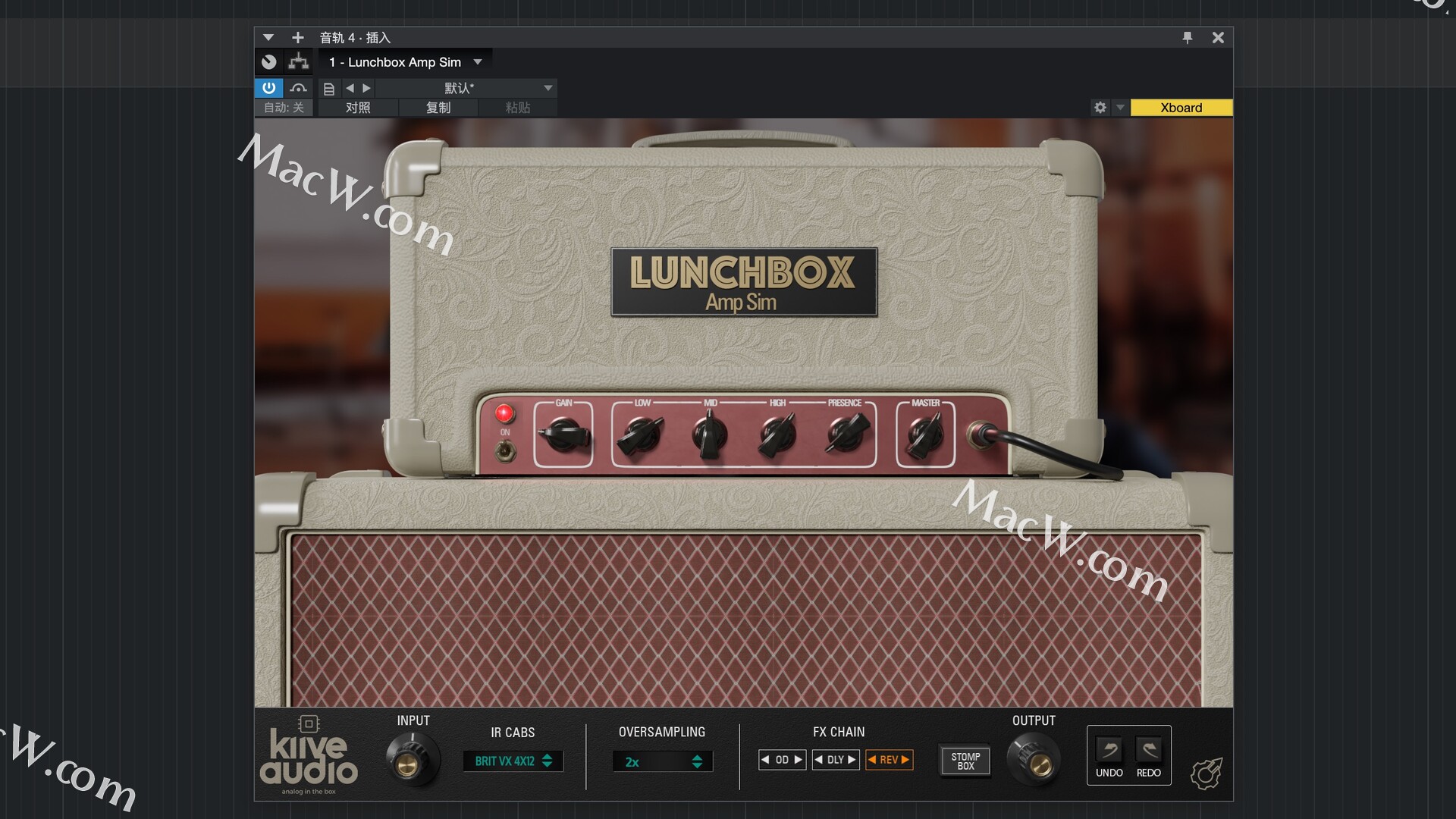 Kiive Audio Lunchbox Amp for Mac(电子管音色放大器)