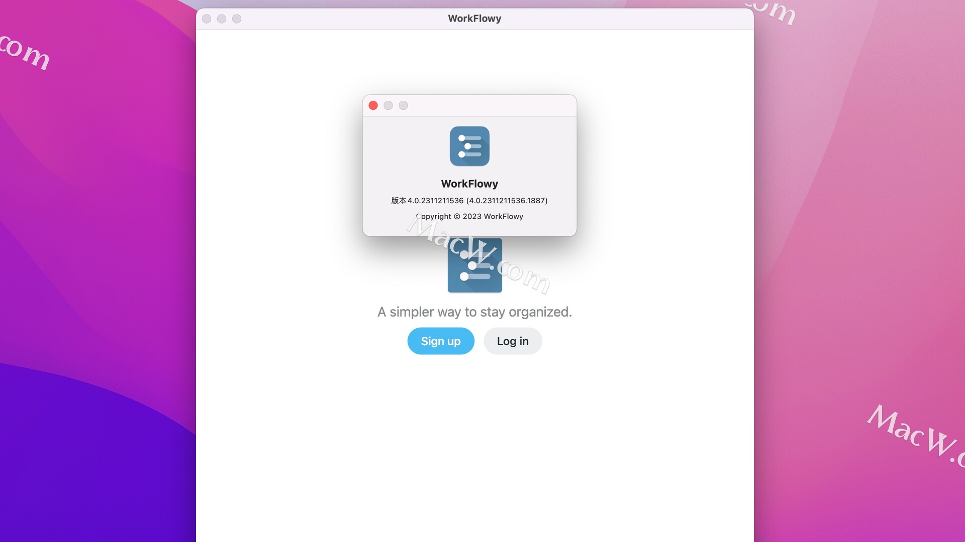 workflowy download mac