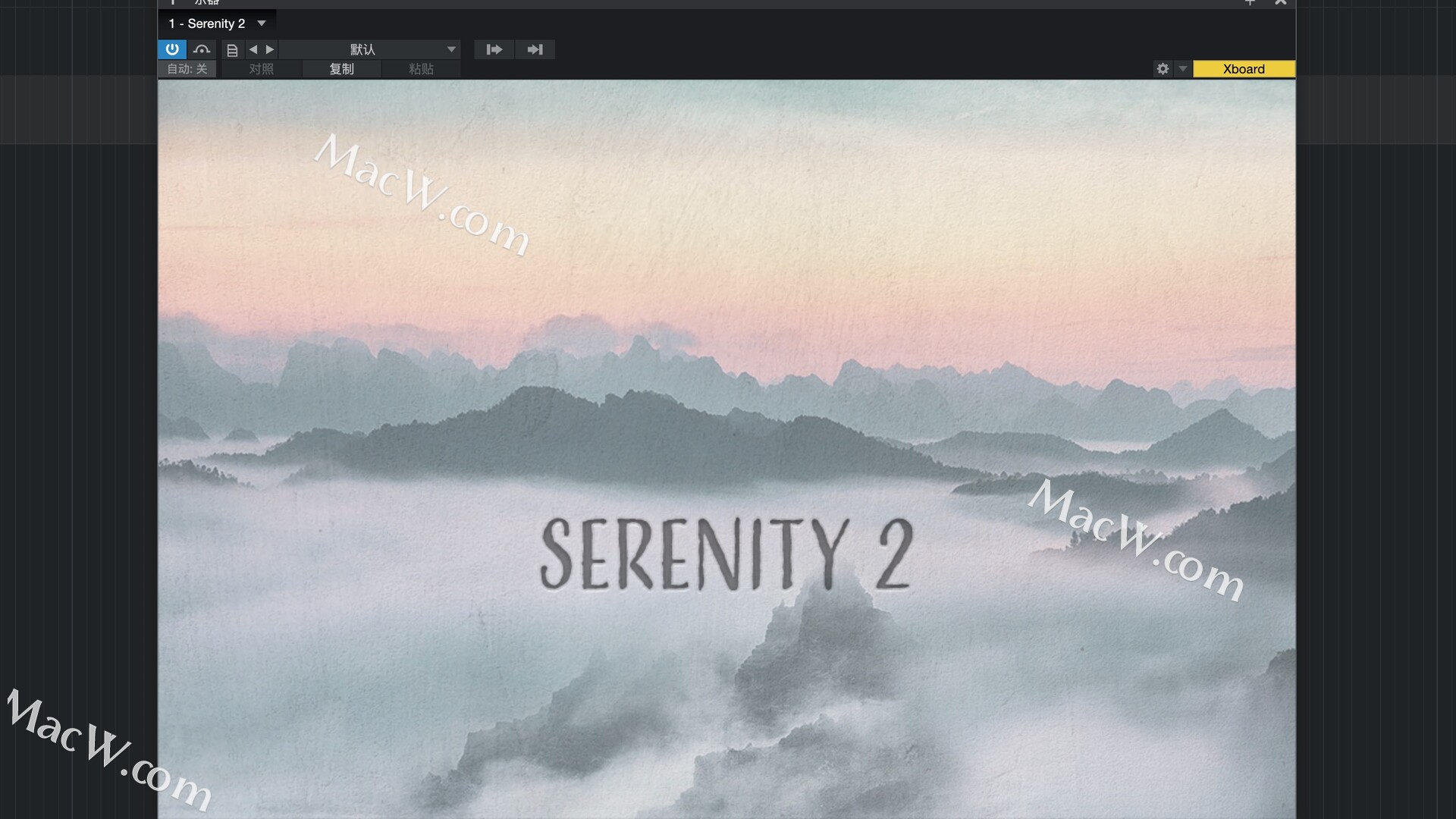 Quiet Music Serenity 2 for Mac(虚拟乐器)